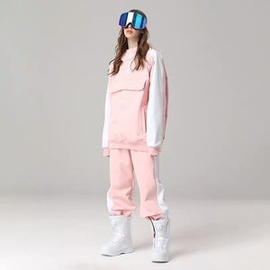 Ski snowboard women two pieces snowsuit